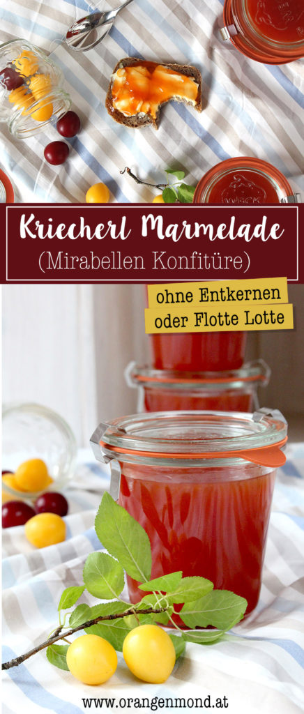 Fast vergessen sind die es wert wiederentdeckt zu werden: Kriecherl (auch Mirabellen oder Ringlotten genannt) bringen mit ihrem säuerlichen Geschmack ordentlich Frische aufs Sommerbrot!